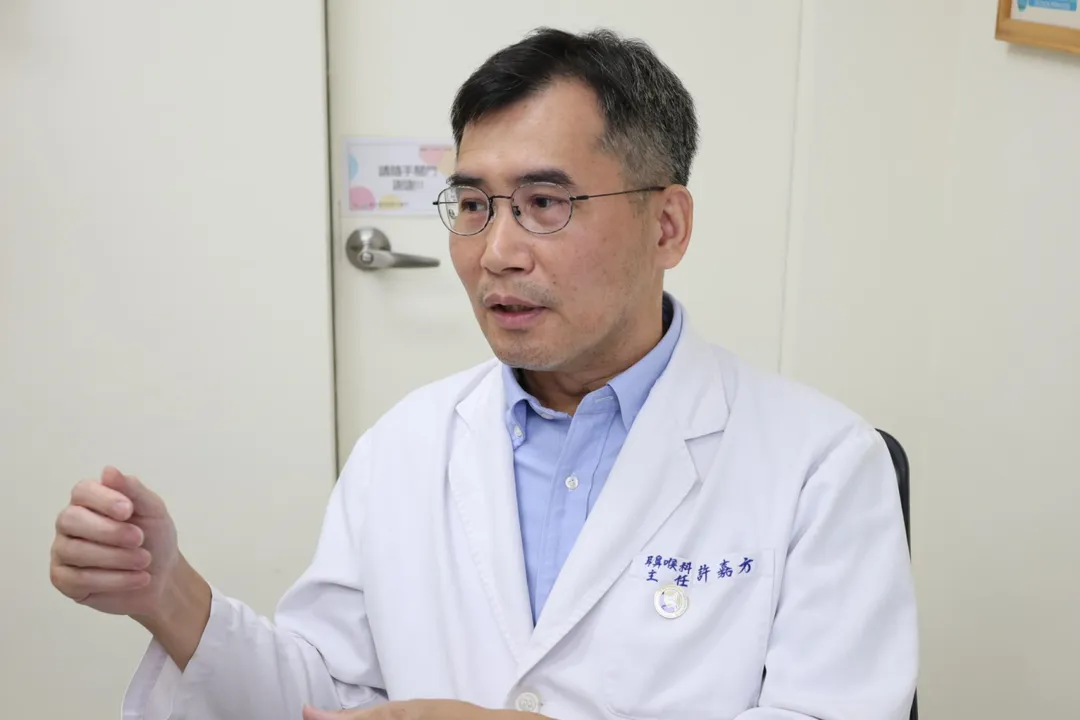 彰化醫院耳鼻喉科主任許嘉方。(圖/彰化醫院)