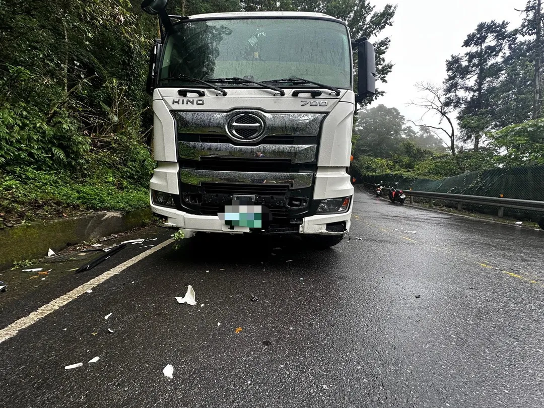 車禍現場。（圖／警方提供）
