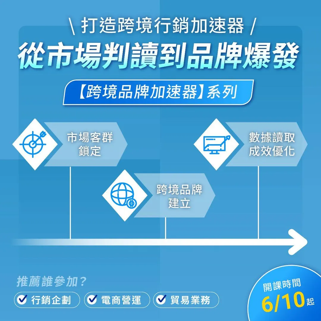 打造跨境行銷加速器。(圖/台北市政府提供)