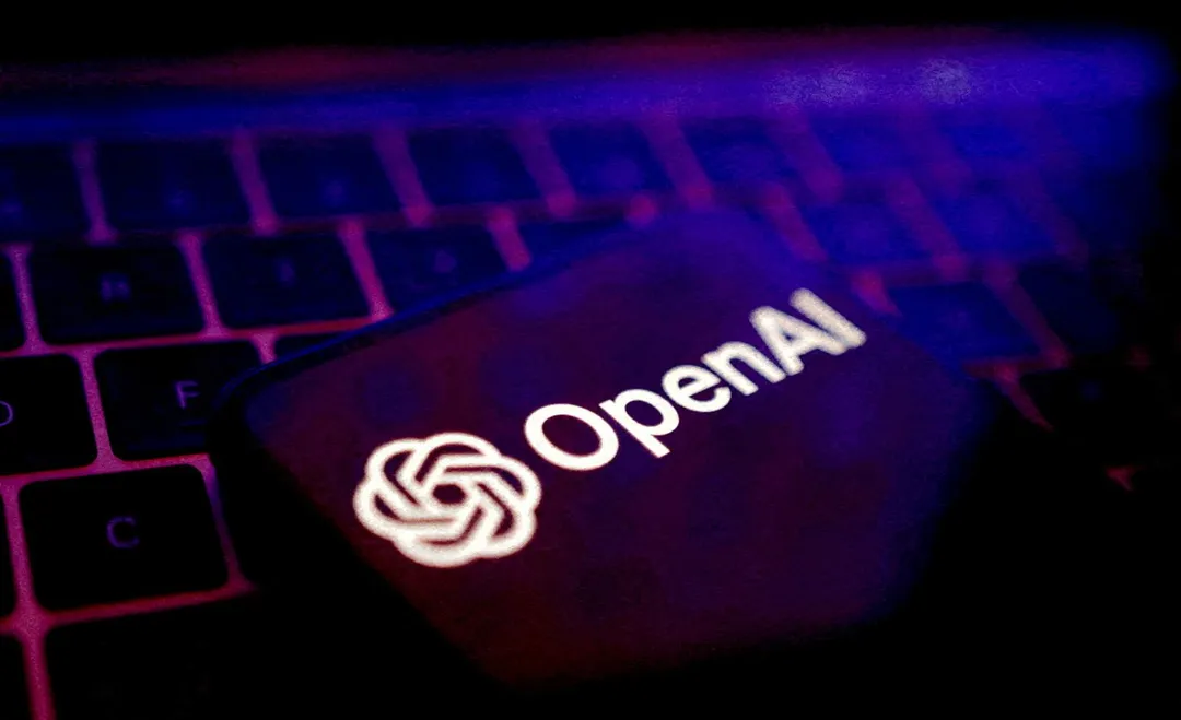 人工智慧巨擘OpenAI的標誌。（示意圖／路透社）