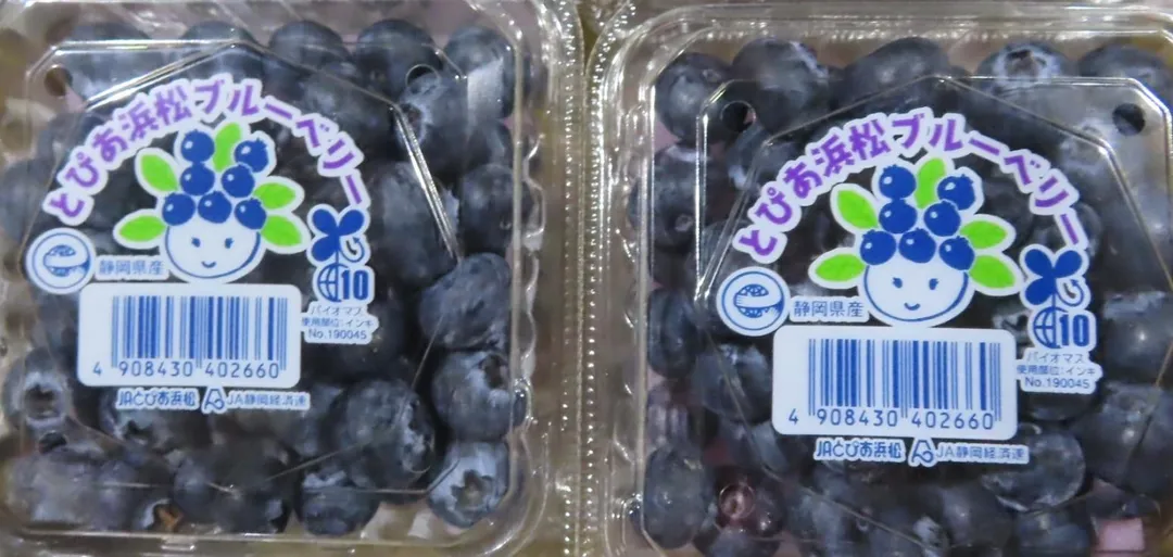 農藥殘留違規方面，食藥署邊境查驗攔截日本出口的鮮藍莓，同時驗出氟尼胺0.08 ppm及諾伐隆0.1 ppm兩項超標。（圖／食藥署）