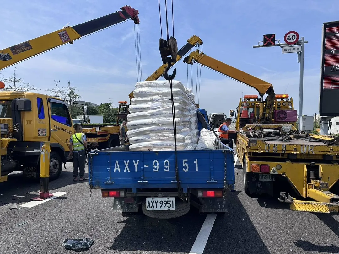 車禍現場。(圖/中天新聞)