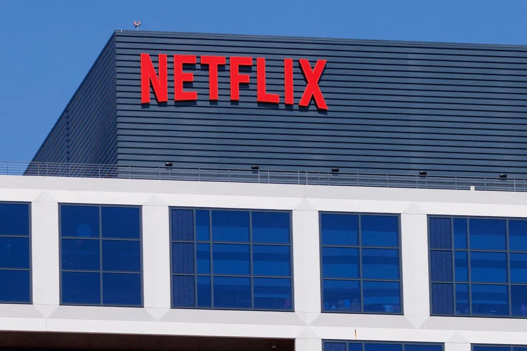 圖為Netflix位於美國好萊塢的一棟辦公大樓。（圖／路透社）