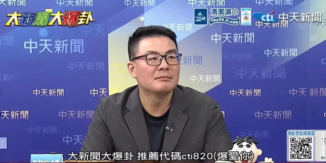 資深媒體人黃揚明。(圖/中天新聞)