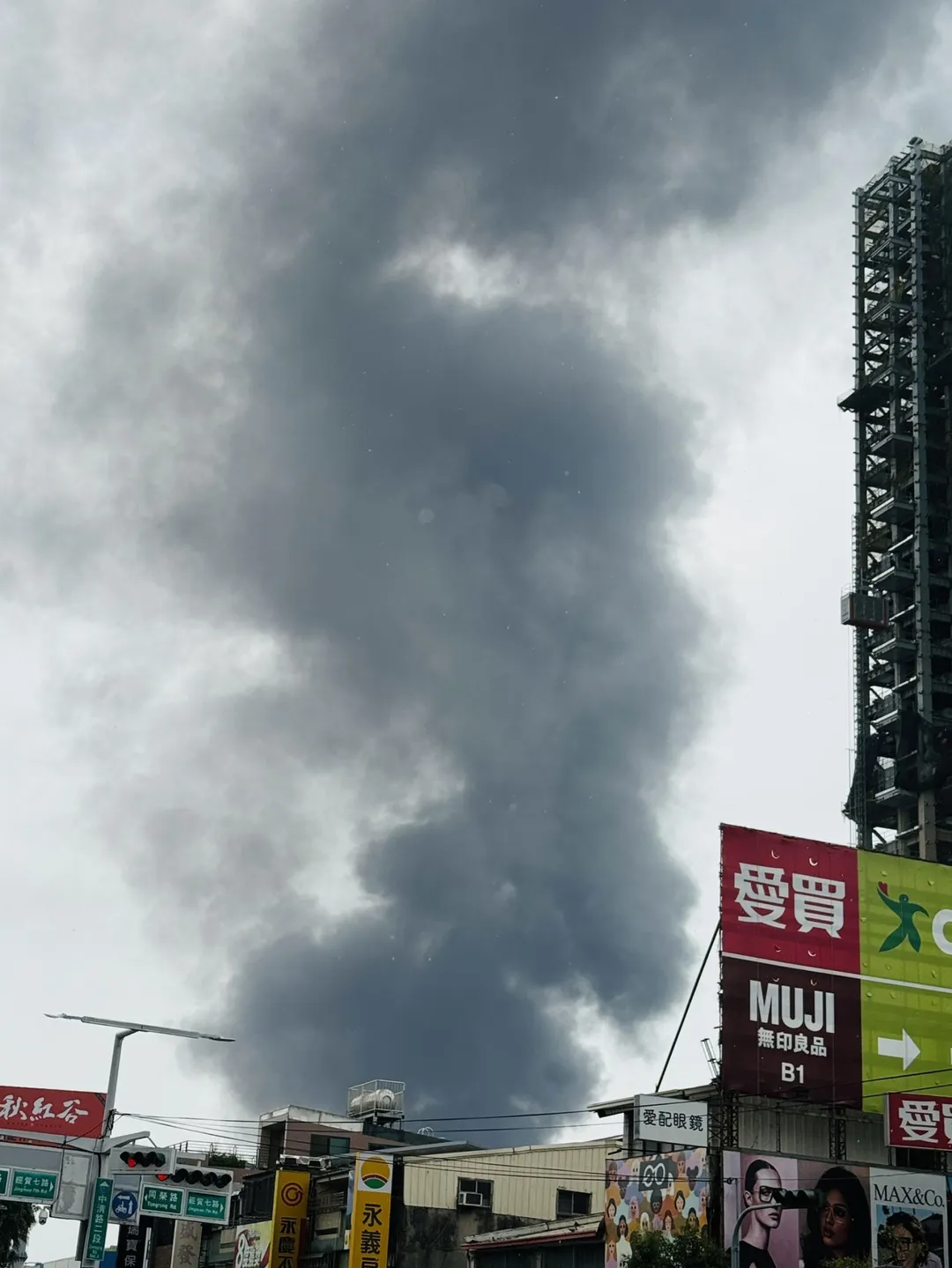 火災現場。（圖／記者爆料網）