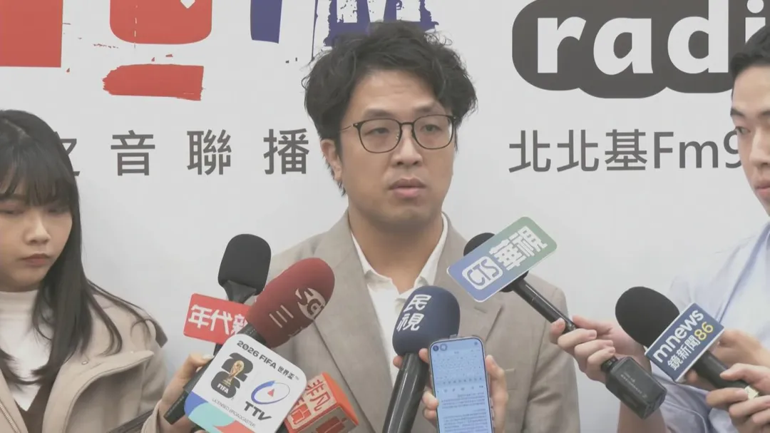 沈伯洋獲民進黨徵召參選台北市長（攝自中天新聞）