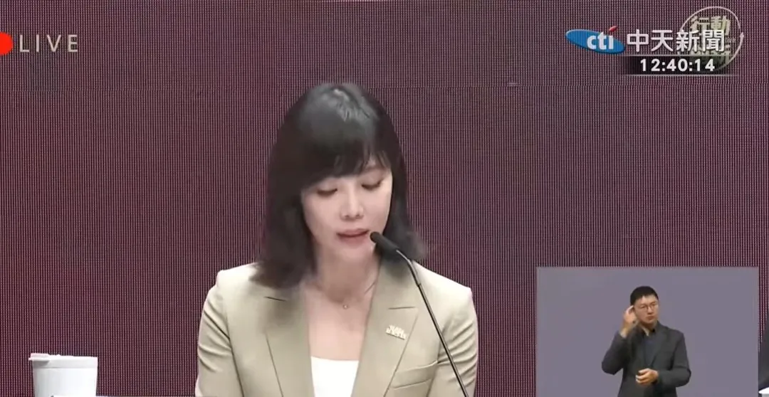 李慧芝表示,期待有更多台灣藝人跟文化工作者,可以一起把台灣的文化內容推向國際,讓更多台灣的故事可以在國際舞台上發光。(圖/中天新聞)