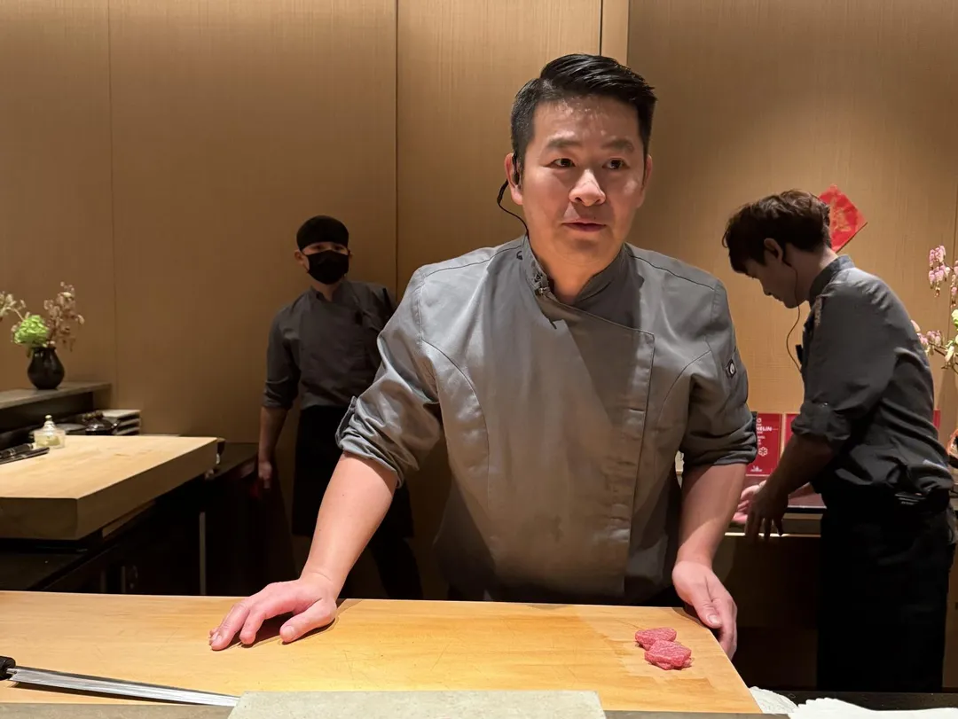 料理長Masa。（圖／黃宏輝提供）