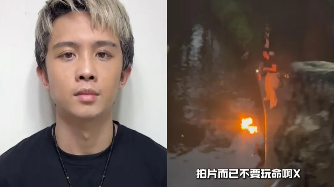 孫安佐測試自製火槍，威力相當駭人。（圖／翻攝自孫安佐IG，下同）