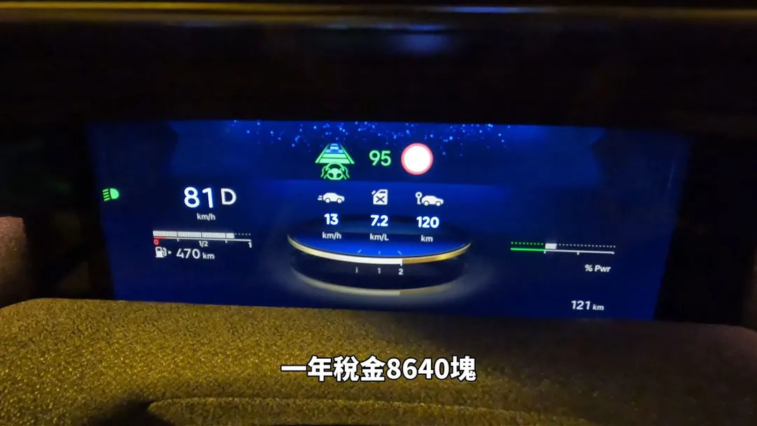 一年稅金8640塊。（圖／中天車享家）