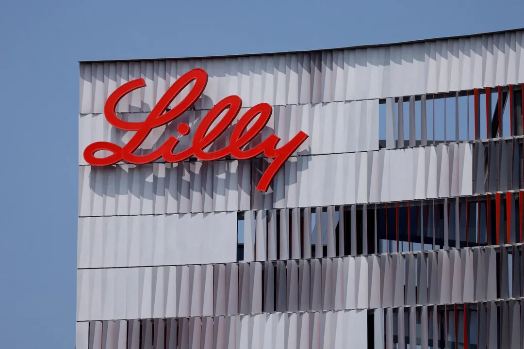 圖為禮來藥廠位於美國加州聖地牙哥的辦公室。（資料照／路透社）
