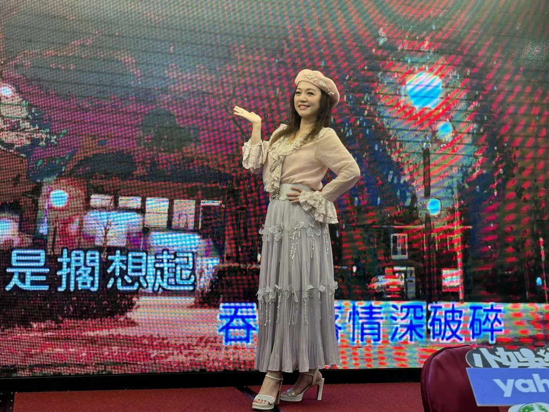 47歲台語歌后秀蘭瑪雅17度入圍金曲「最佳台語女歌手獎」。（圖／記者 伍映澄 攝）