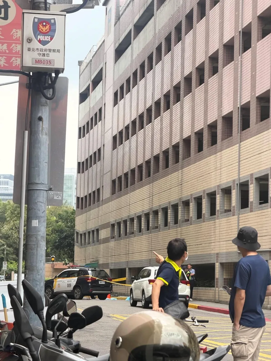 事發現場。（圖／翻攝「我是南港人」臉書社團）