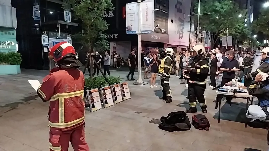 火災現場。(圖/北市消防局提供)