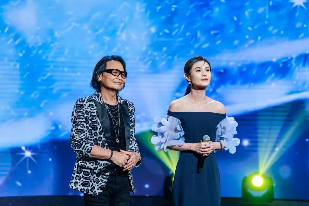 朱海君(右)日前久違登節目《綜藝一級棒》與沈文程(左)同台演出(圖/中視 提供)