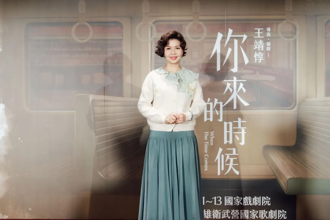 于子育表示此次演出《你來的時候》相當有挑戰性。（圖／寬宏藝術提供）