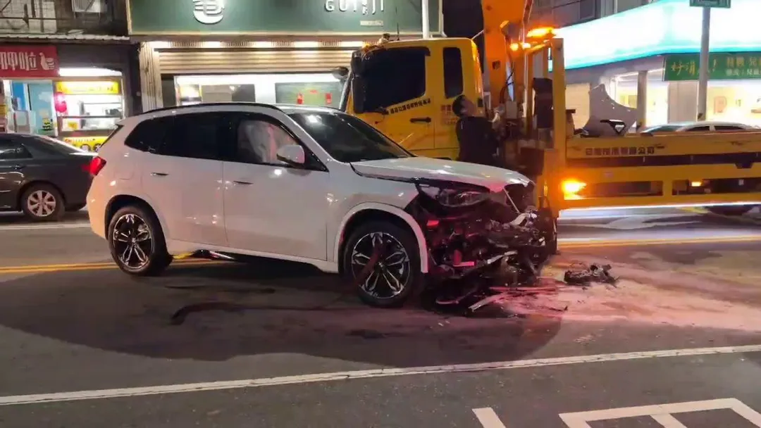 肇事駕駛戴男的車。（圖／中天新聞）