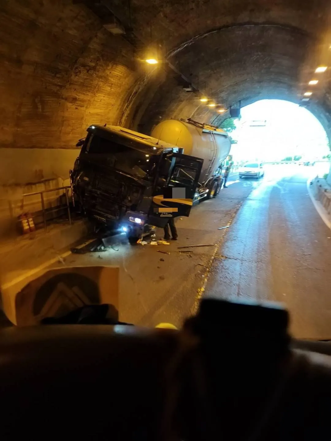 車禍現場。（圖／民眾提供）