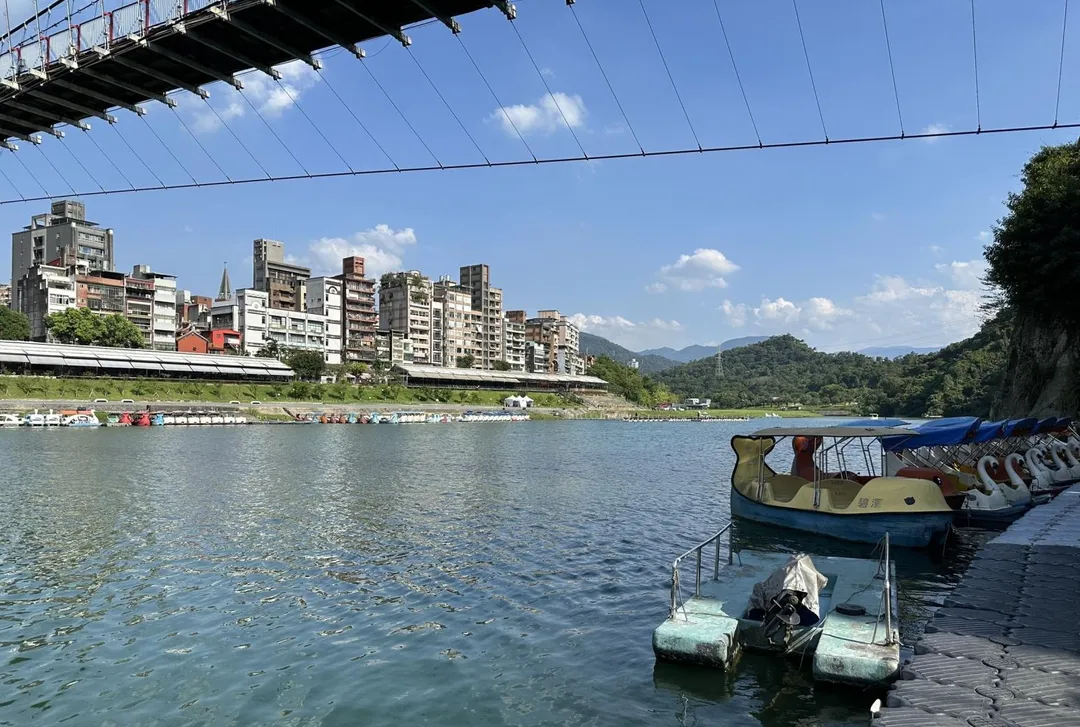 男子在碧潭游泳溺斃。（圖／翻攝畫面）