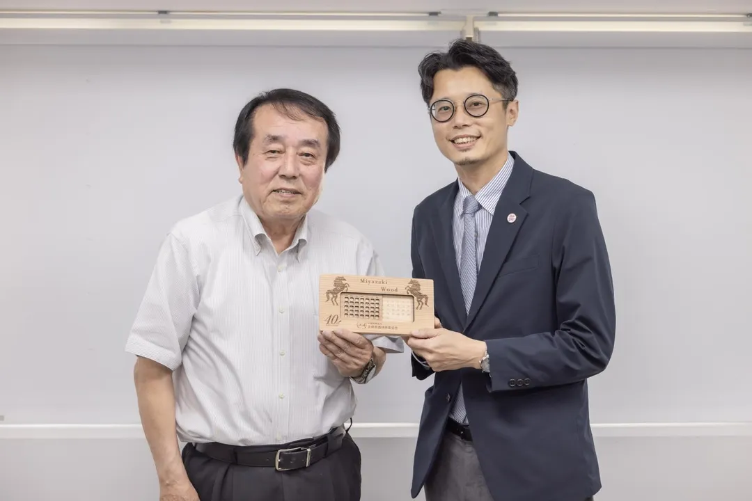 日本宮崎縣臺灣交流大使星原透一行拜會桃園市政府。（圖／桃園市政府）