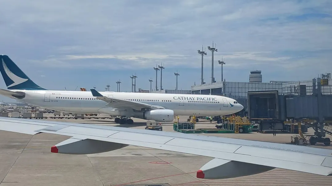 國泰航空。（示意圖／中天新聞）