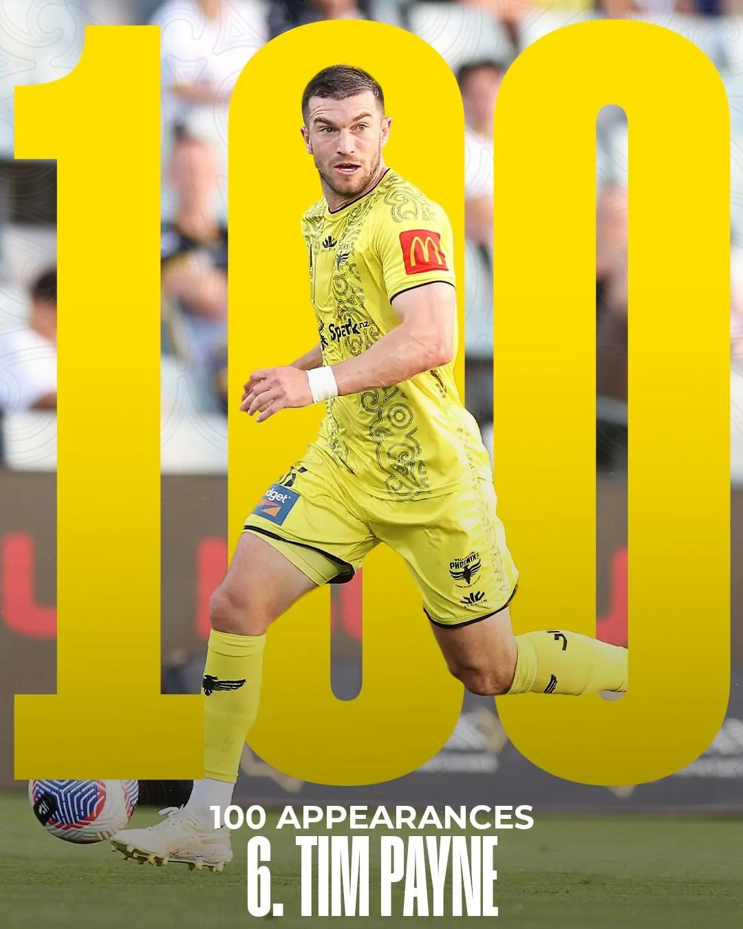 佩恩。（圖／翻攝自臉書＠WellingtonPhoenixFC）