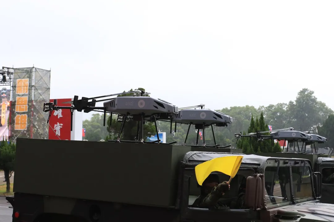 目獲型無人機。(圖/宋玉寧攝)
