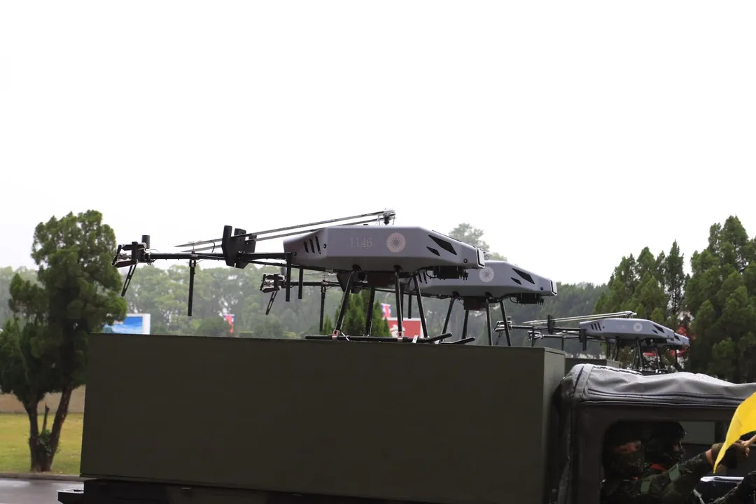 戰術二型無人機。(圖/宋玉寧攝)