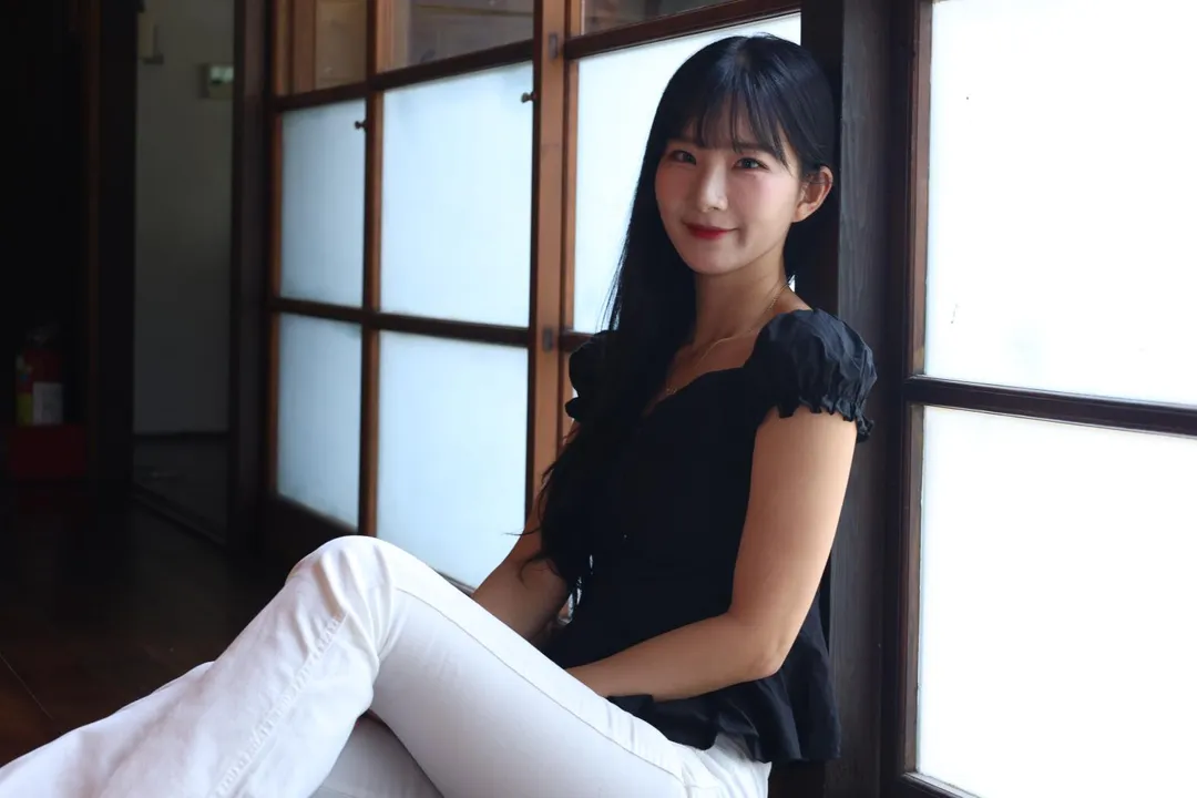 金吉娜希望好好體驗台灣風土民情。（圖／譚兆青攝）