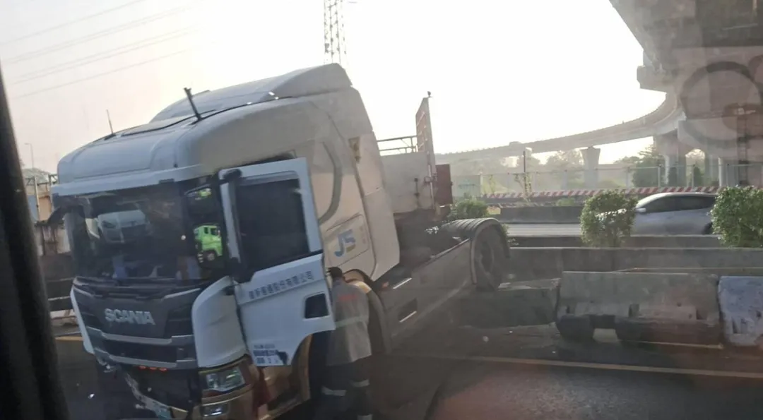 車禍現場。（圖／台南道路救援張家班群組）
