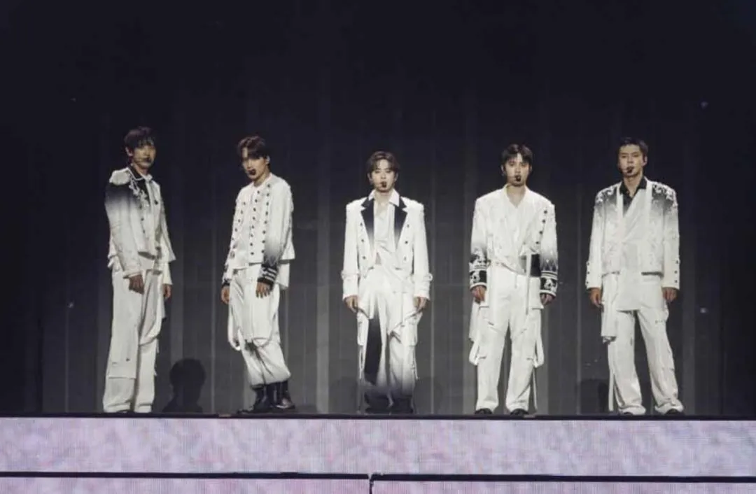 南韓男團EXO才剛在5月一連兩天來台登台北小巨蛋開唱。（圖／Live Nation Taiwan 提供）