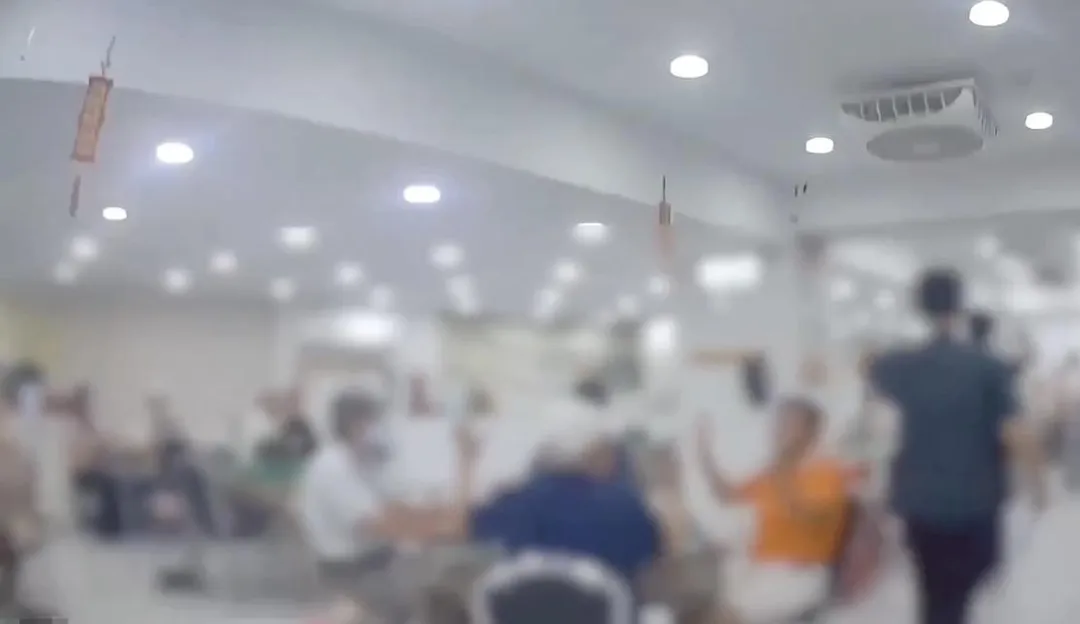 松山區一間棋牌社賭場多次遭查獲。(圖/翻攝畫面)