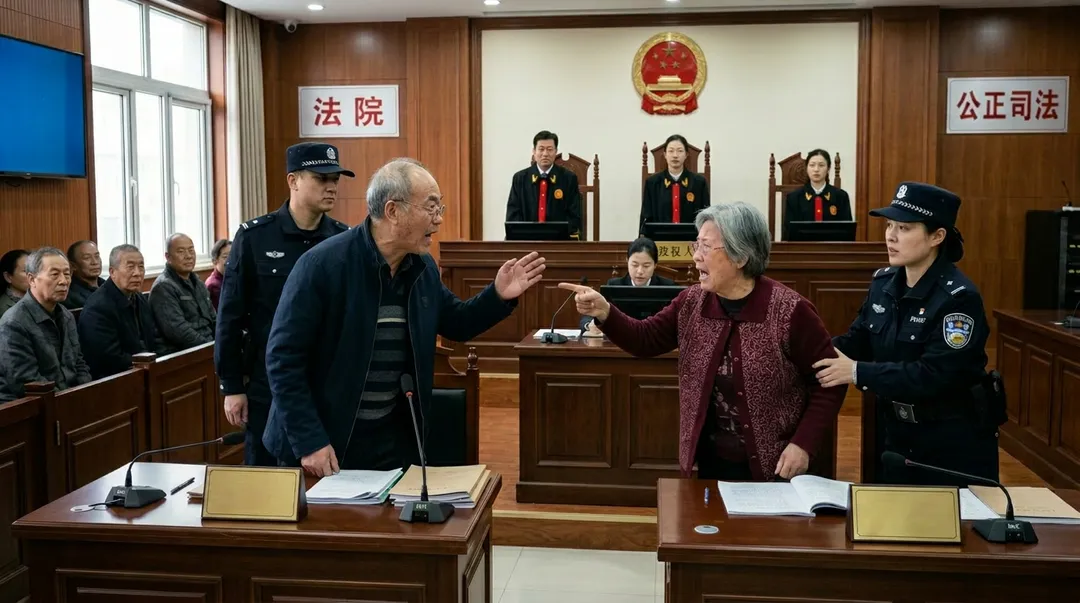 大陸一對老夫妻離婚爭產,意外揭「公職退休」擁鉅額資產。(示意圖/AI生成)