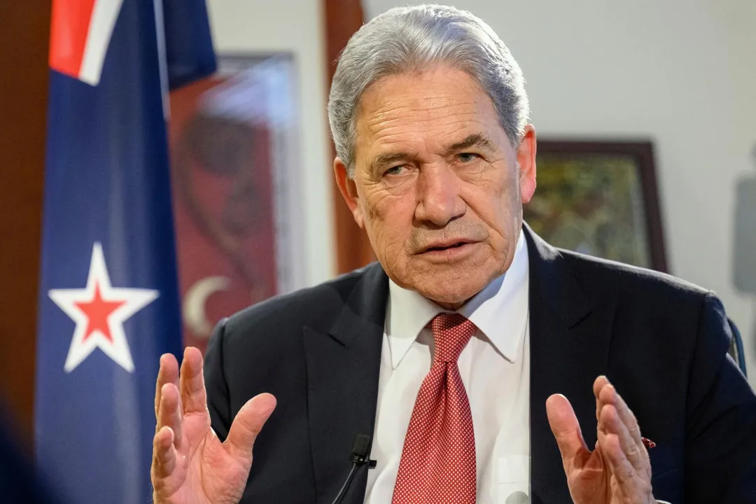 紐西蘭外交部長Winston Peters。(圖/美聯社)