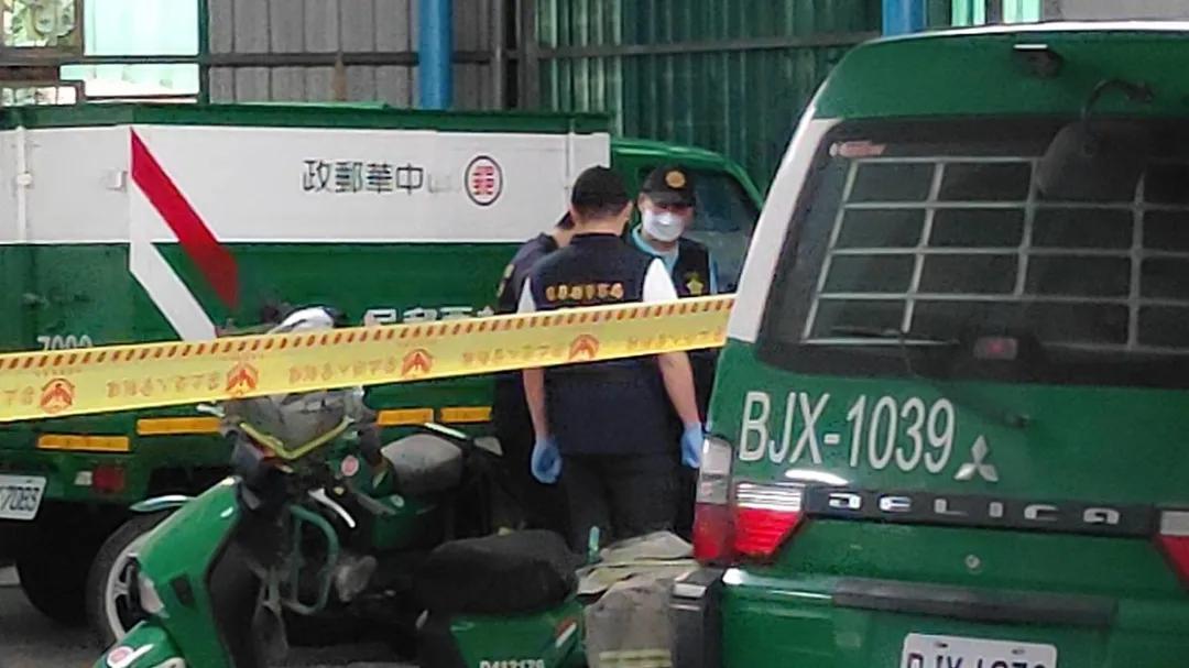 警方封鎖現場進行採證。（圖／翻攝畫面）
