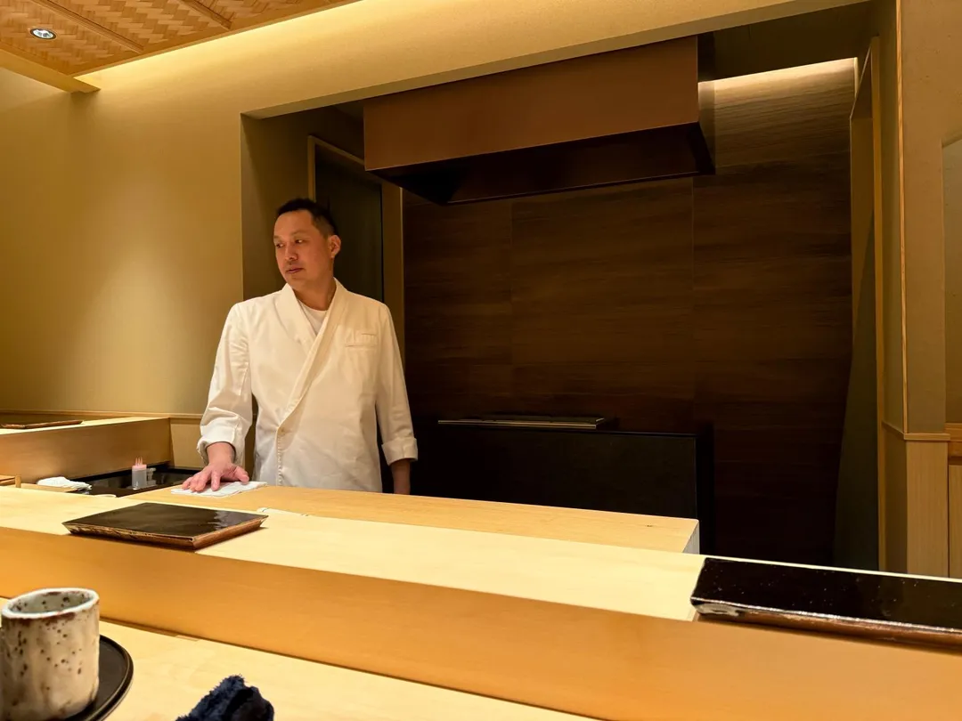 料理長金子先生。（圖／黃宏輝提供）