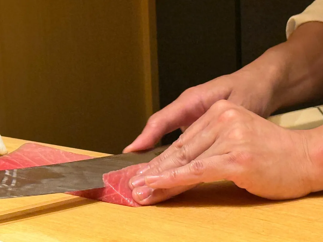 切大腹肉。（圖／黃宏輝提供）