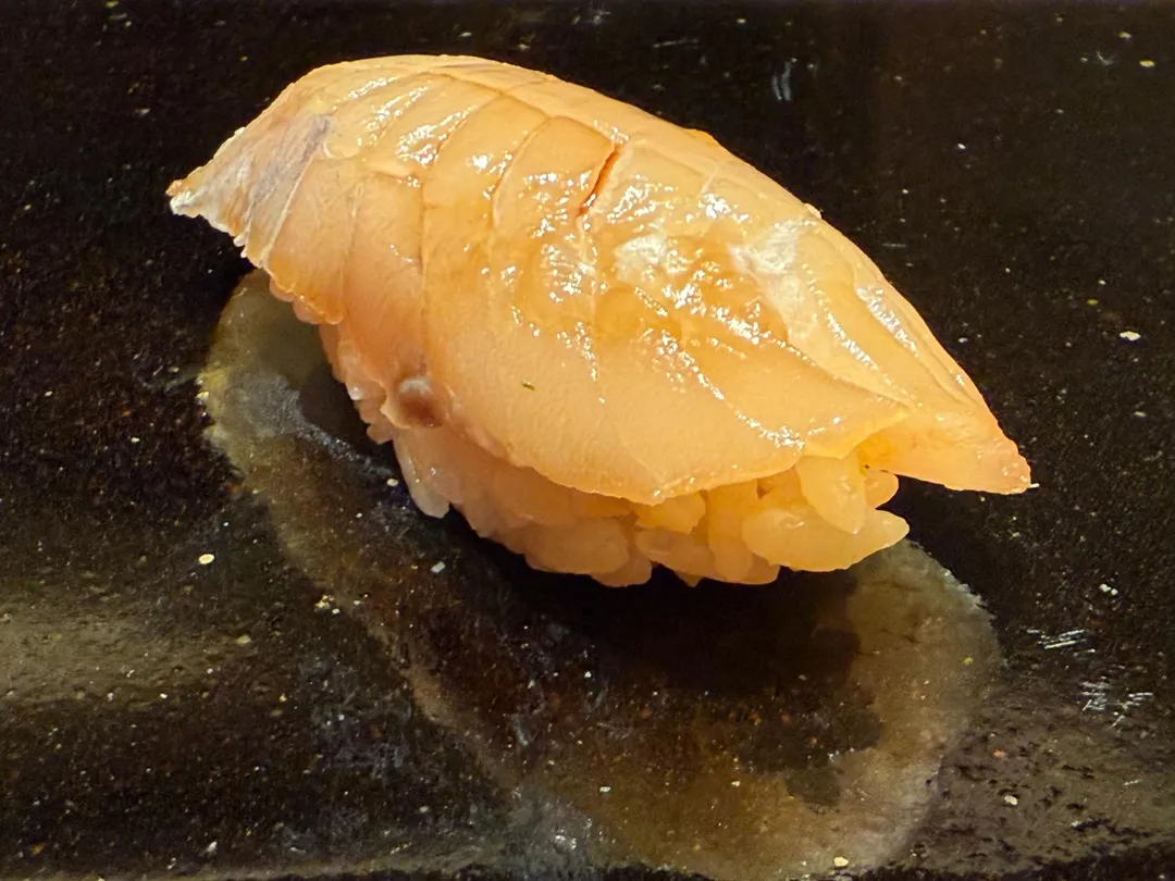 漬鰆魚握壽司。（圖／黃宏輝提供）