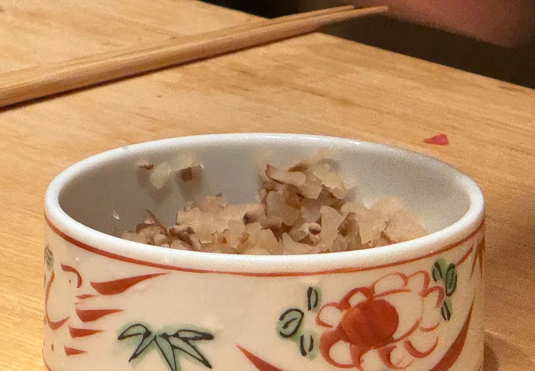 意外的煙燻蘿蔔丁。（圖／黃宏輝提供）