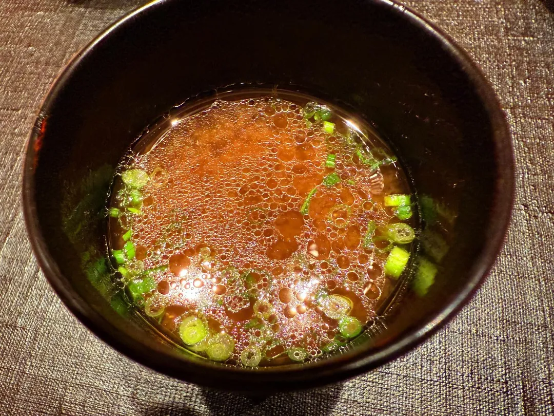 味噌湯。（圖／黃宏輝提供）