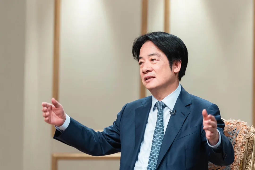 總統賴清德接受專訪。（圖／總統府提供）