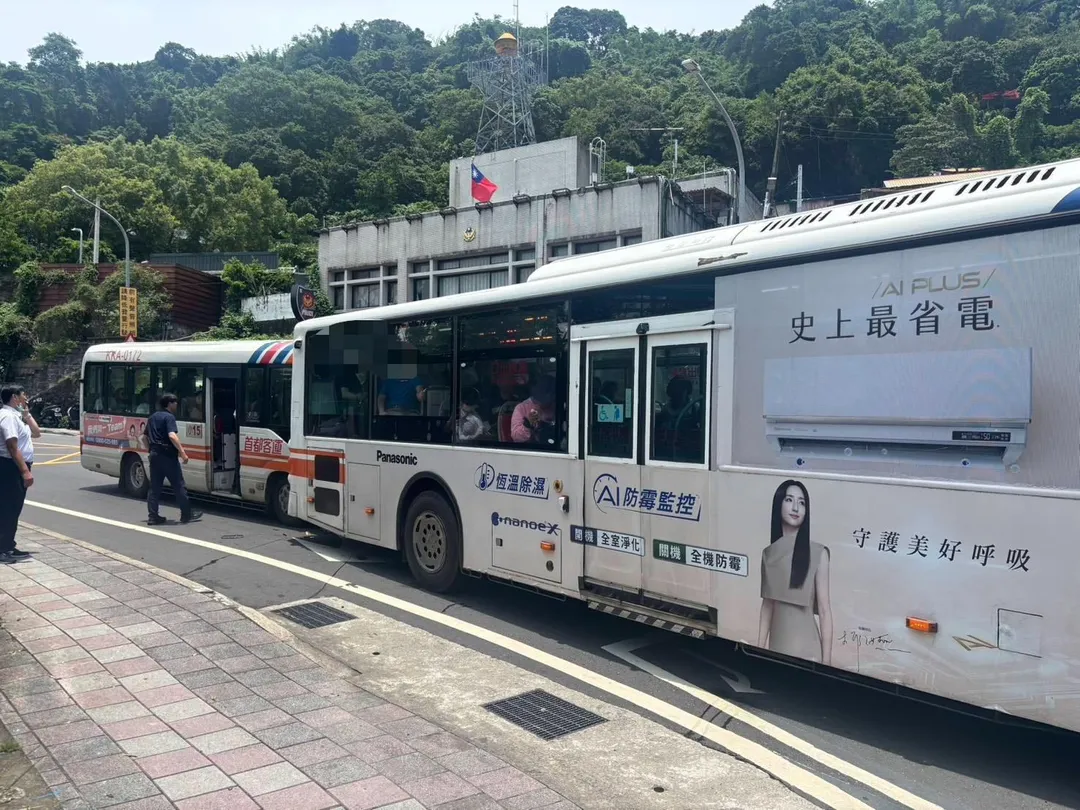 車禍現場。（圖／警方提供）