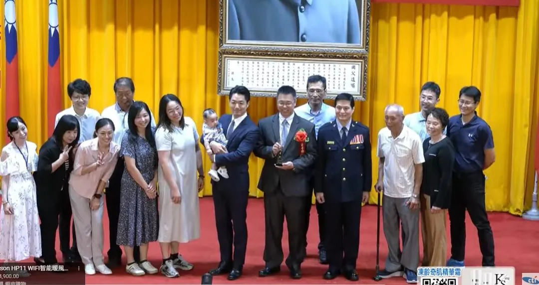 台北市長蔣萬安出席金吾獎頒獎。（中天新聞）