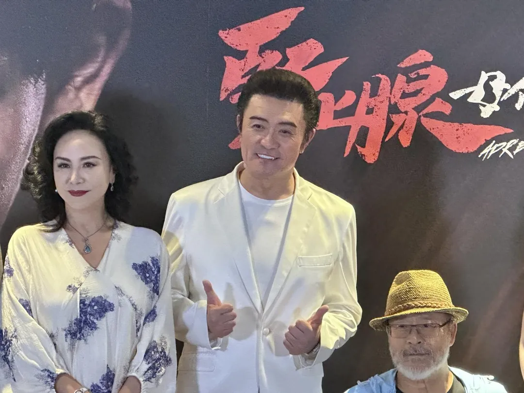 李㼈9日出席電影《腎上腺母侵》記者會談傅子純驟逝一事。（圖／記者 伍映澄 提供）
