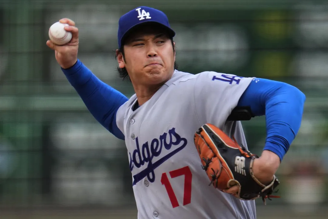 大谷翔平。(圖/美聯社)