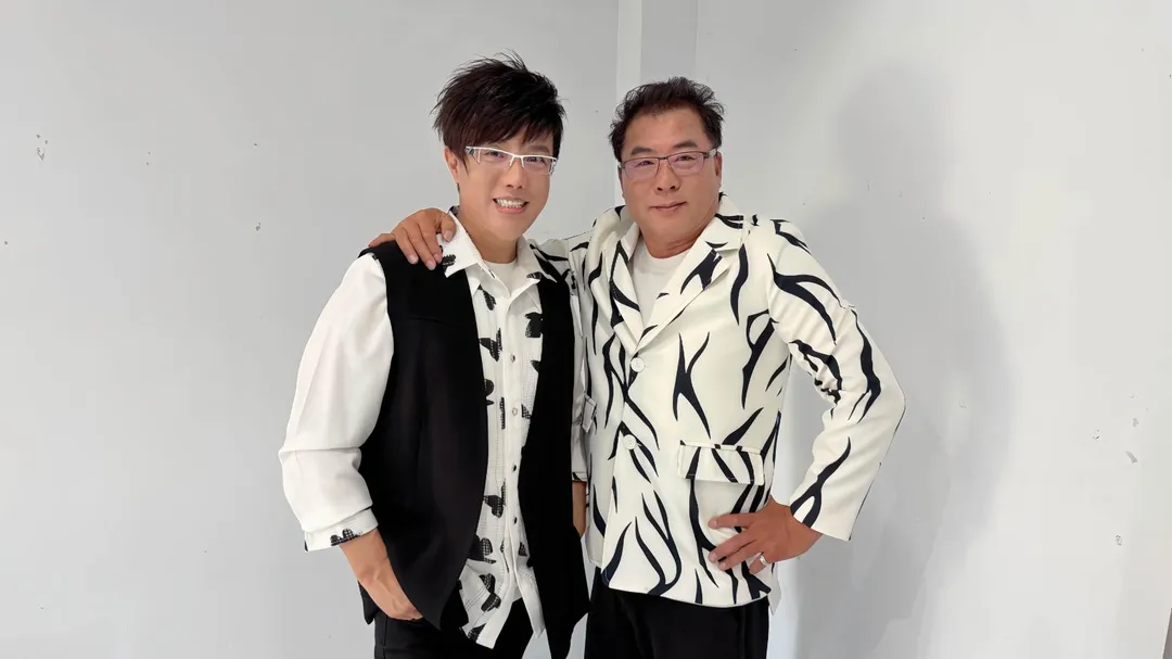 阿傑（左）與宋俊明（右）推出單曲〈我挺你〉。（圖／蔘龍集團提供）