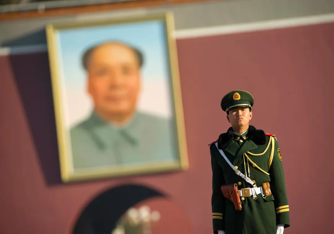 作者認為，大陸逐漸改變對台的武統政策。(圖/美聯社)