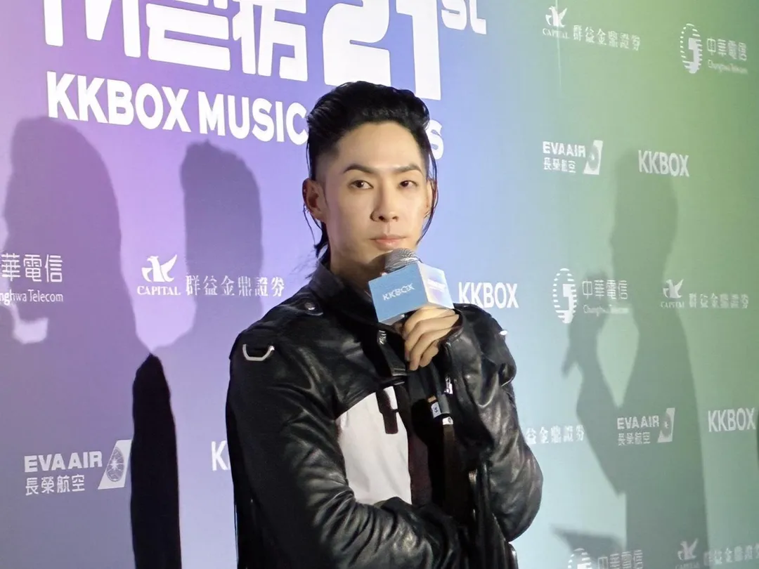 吳建豪13日出席《第21屆KKBOX風雲榜演唱會》。（圖／記者郭竹倩 攝）