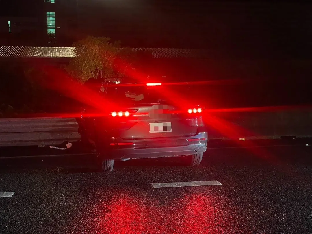 車禍現場。（圖／警方提供）