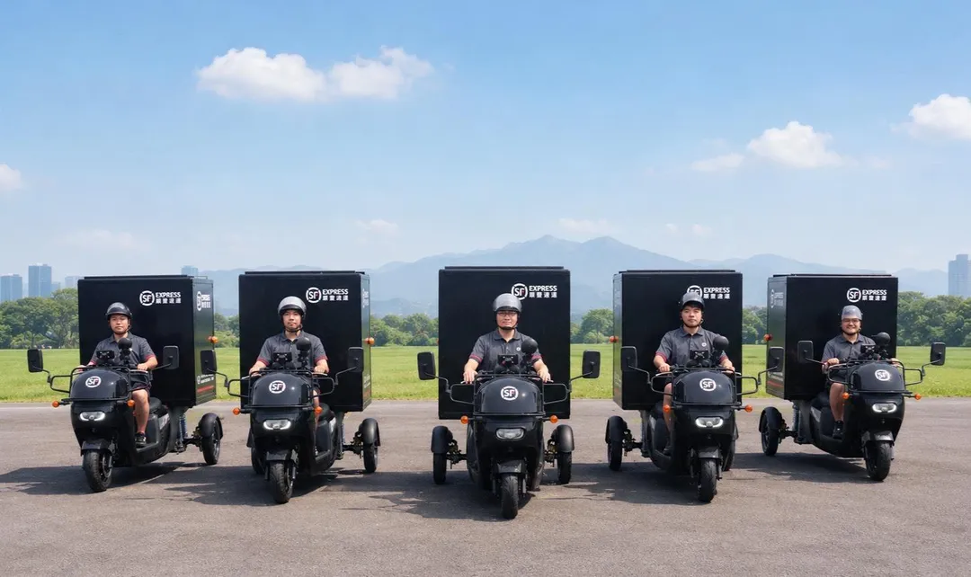 台灣順豐以專業配送服務與靈活調度運營車輛，提升都會區物流服務效率與客戶體驗。（圖／台灣順豐提供）